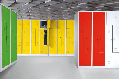 JP - 80 Z skříň šatní 1850x800x500 mm, 4-dílná, šedá